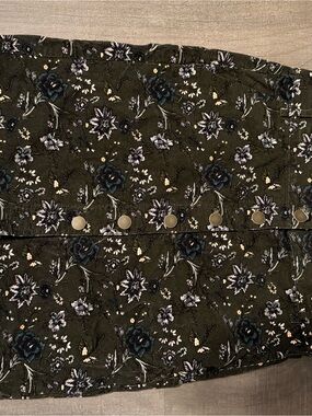 LOFT Floral-Print Skirt